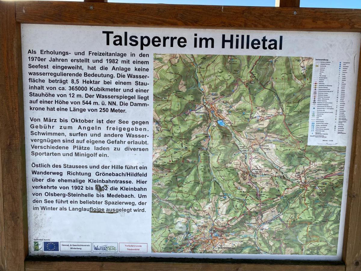 Ferienwohnung Am Hillestausee Winterberg Luaran gambar